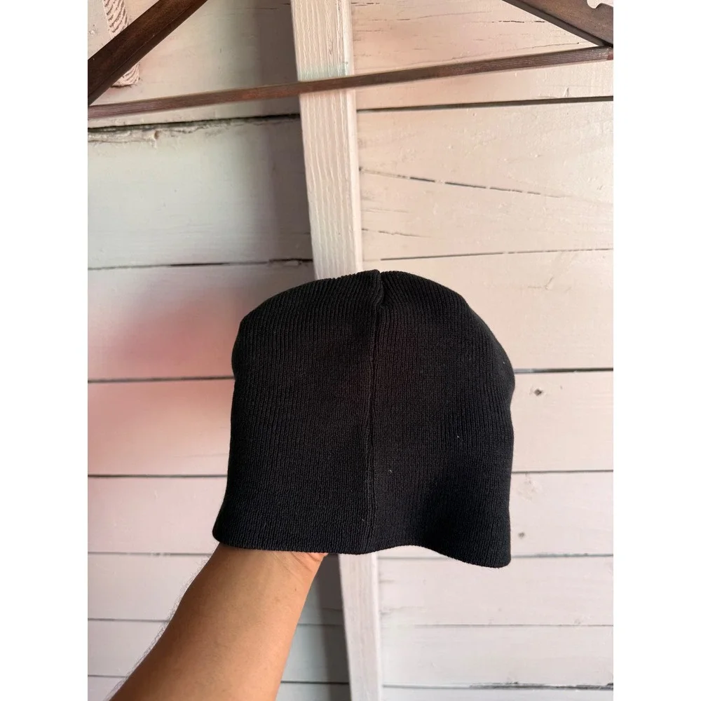 Pittsburgh Steelers Beanie Hat Black Knit Embroidered NFL Football Cap Vintage